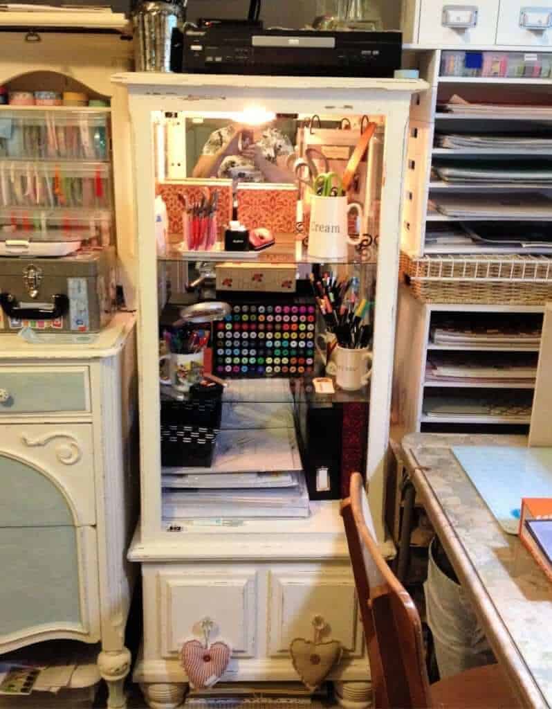 Craft Cabinet Armoire with some Craft Cabinet Organization Ideas