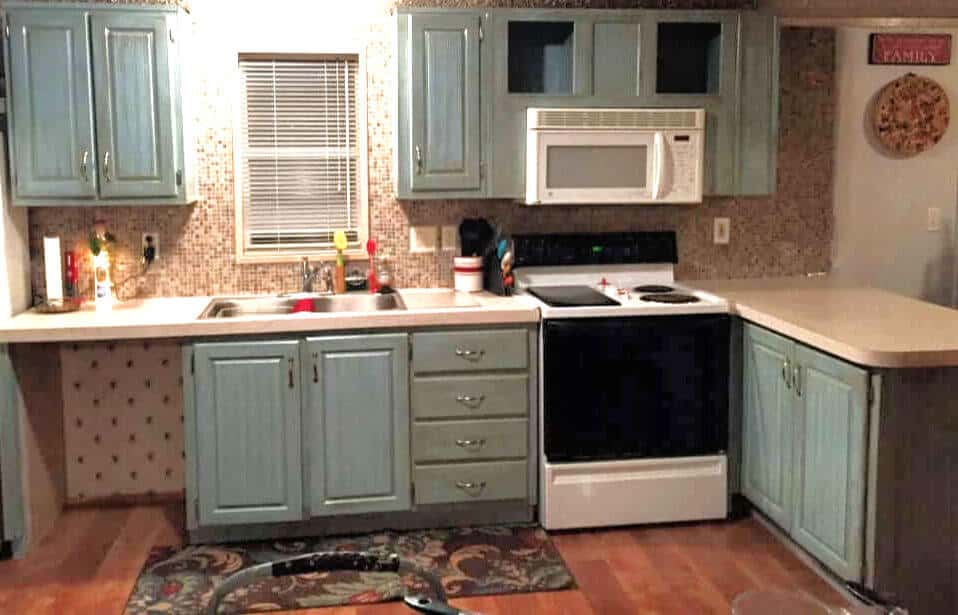 Mobile Home Diy Kitchen Makeover   IMG 5408 1024x768 