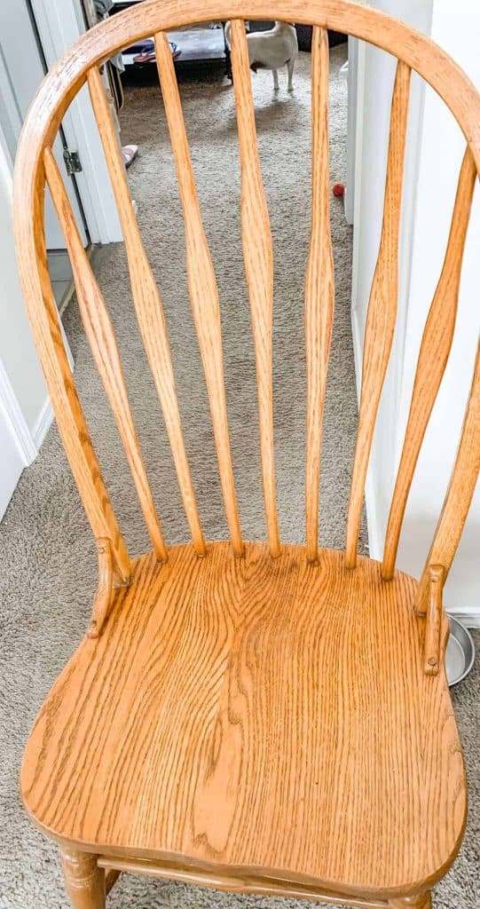 REFinished Oak Chair