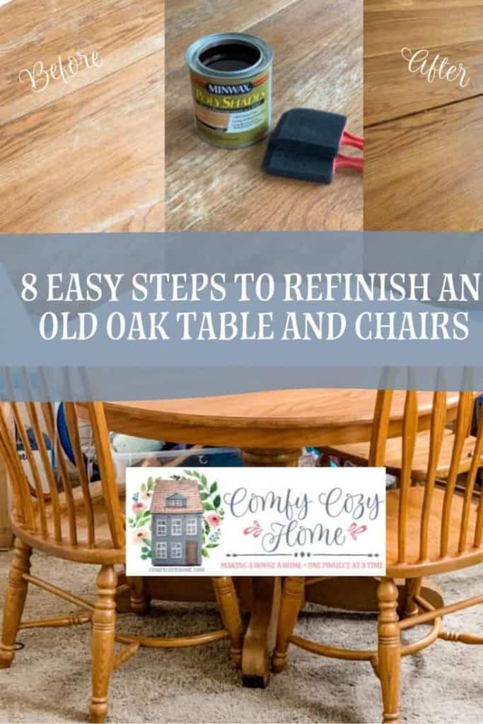 Refinishing an Oak Table