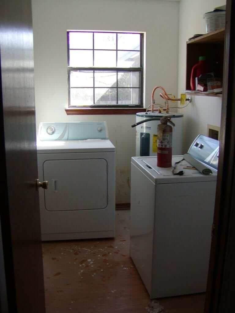 Laundry Room Before